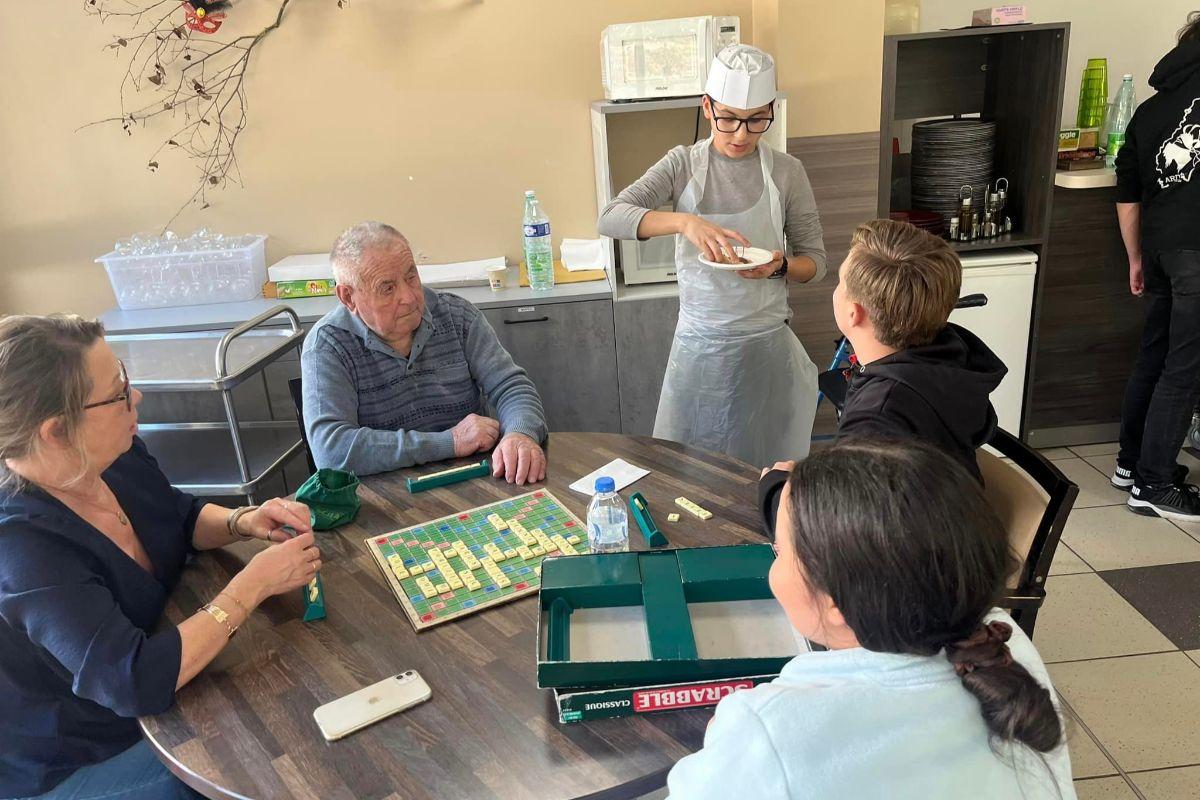 Visite des élèves du College de Jastre Février 2024