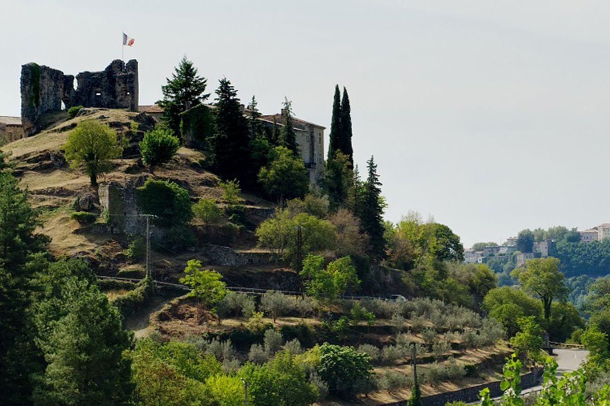 Vue depuis l'EHPAD d'Ucel